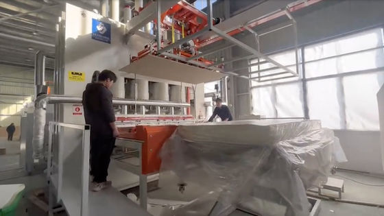 Αγορά 4X10 Σύντομος κύκλος λαμινισμού Εργαστήριο θερμής πίεσης Λαμινισμού online manufacture