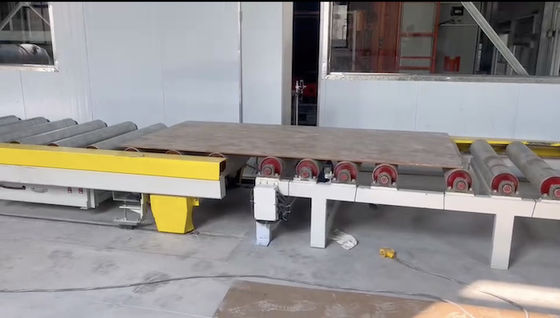Αγορά 1600 τόνοι Mdf θερμός πρέσβης μικρού κύκλου γραμμή πρέσβης επιφάνειας δαπέδου 17m online manufacture
