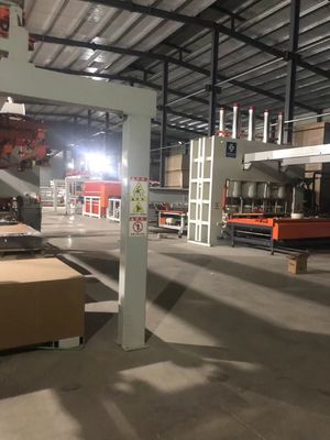 Βιομηχανική αυτόματη μηχανή θερμικής πίεσης για πάτωμα